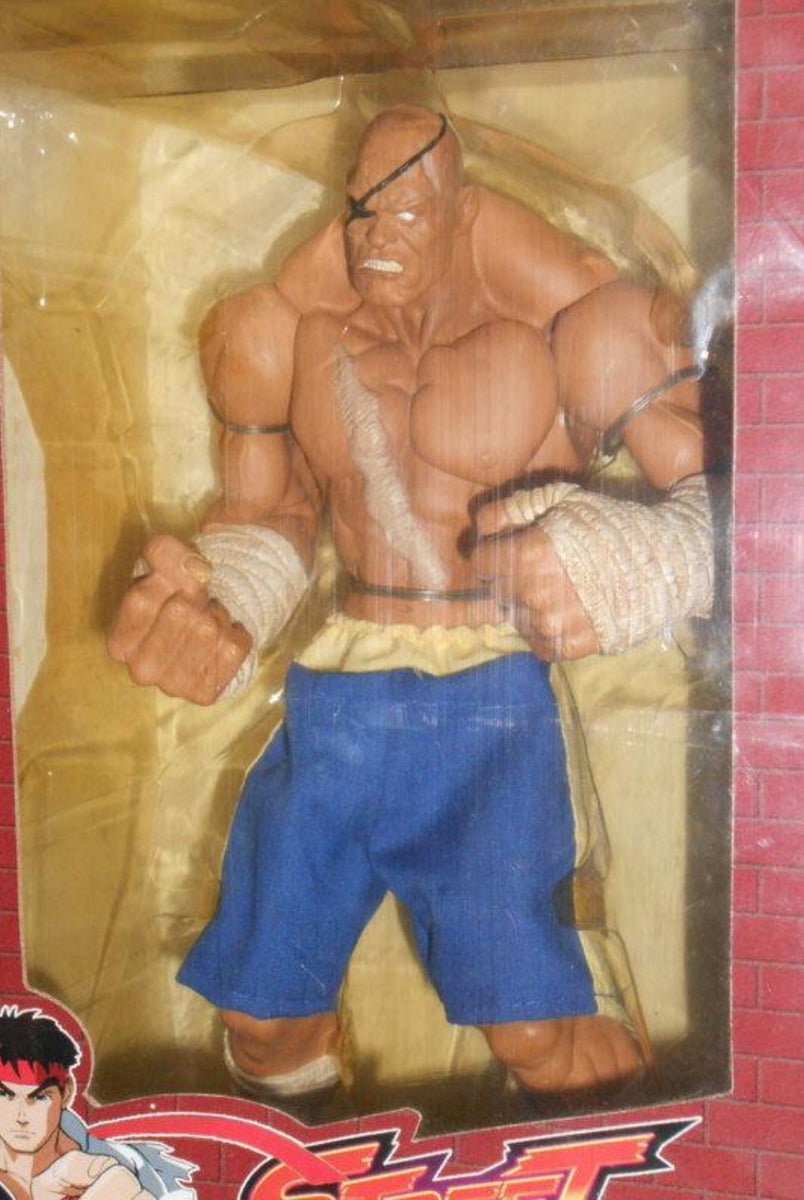 street fighter sagat figure