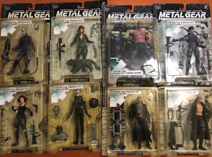 metal gear solid action figures mcfarlane