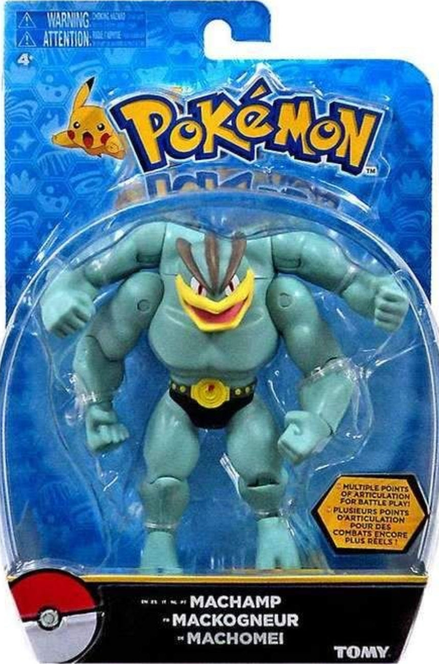 deed het Ik zie je morgen maïs Tomy Pokemon Pocket Monster Machamp 6" Action Figure – Lavits Figure