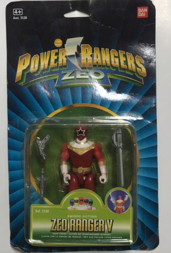 Kwade trouw ondernemen nauwelijks Bandai 1997 Power Rangers Zeo Ohranger V Red Action Collection Trading –  Lavits Figure