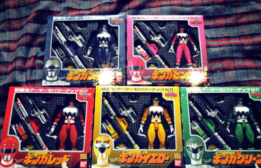 power ranger figure set