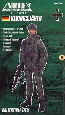 Armoury 1/6 12" Euro Force German Gebirgsjager Action Figure - Lavits Figure