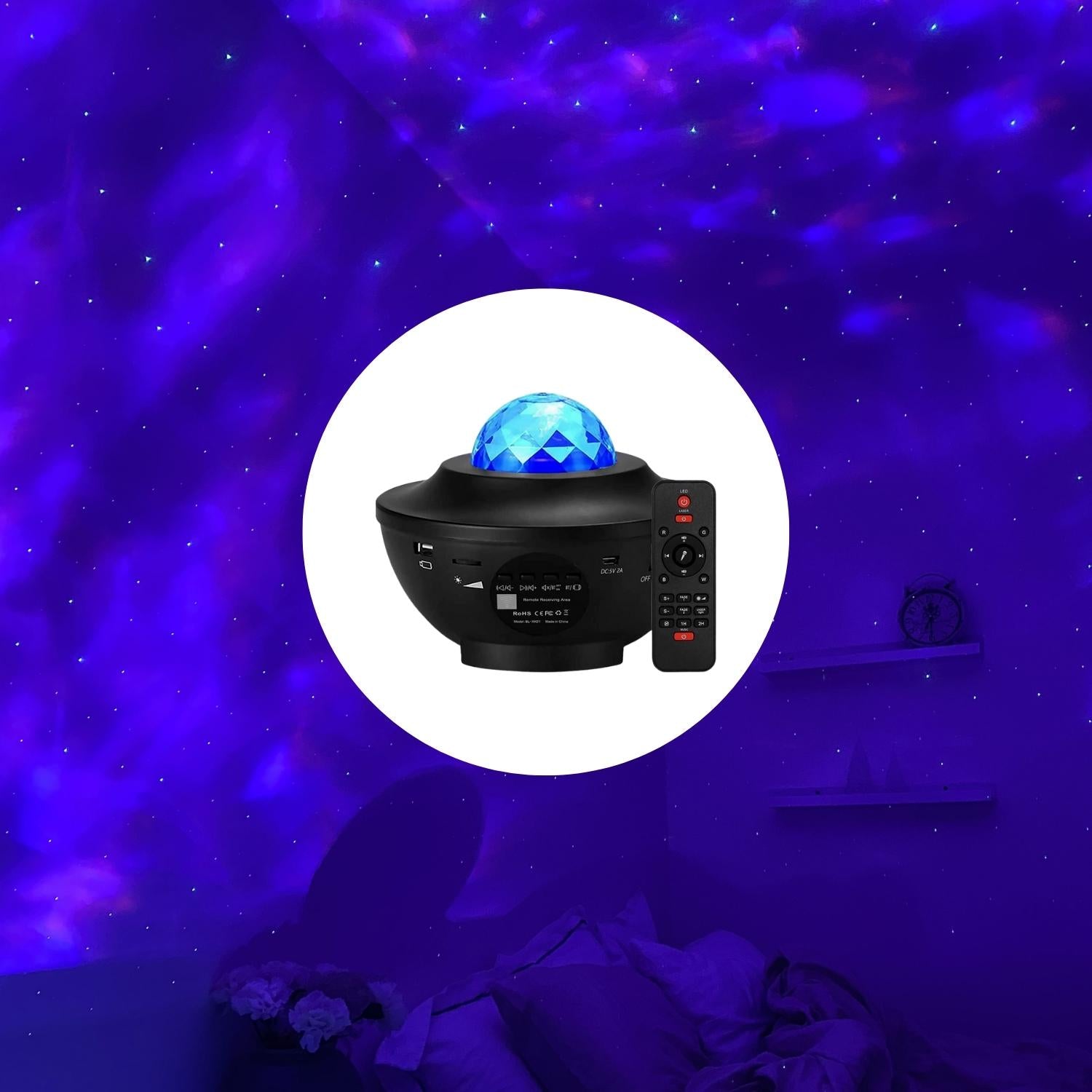 galaxy vibes projector