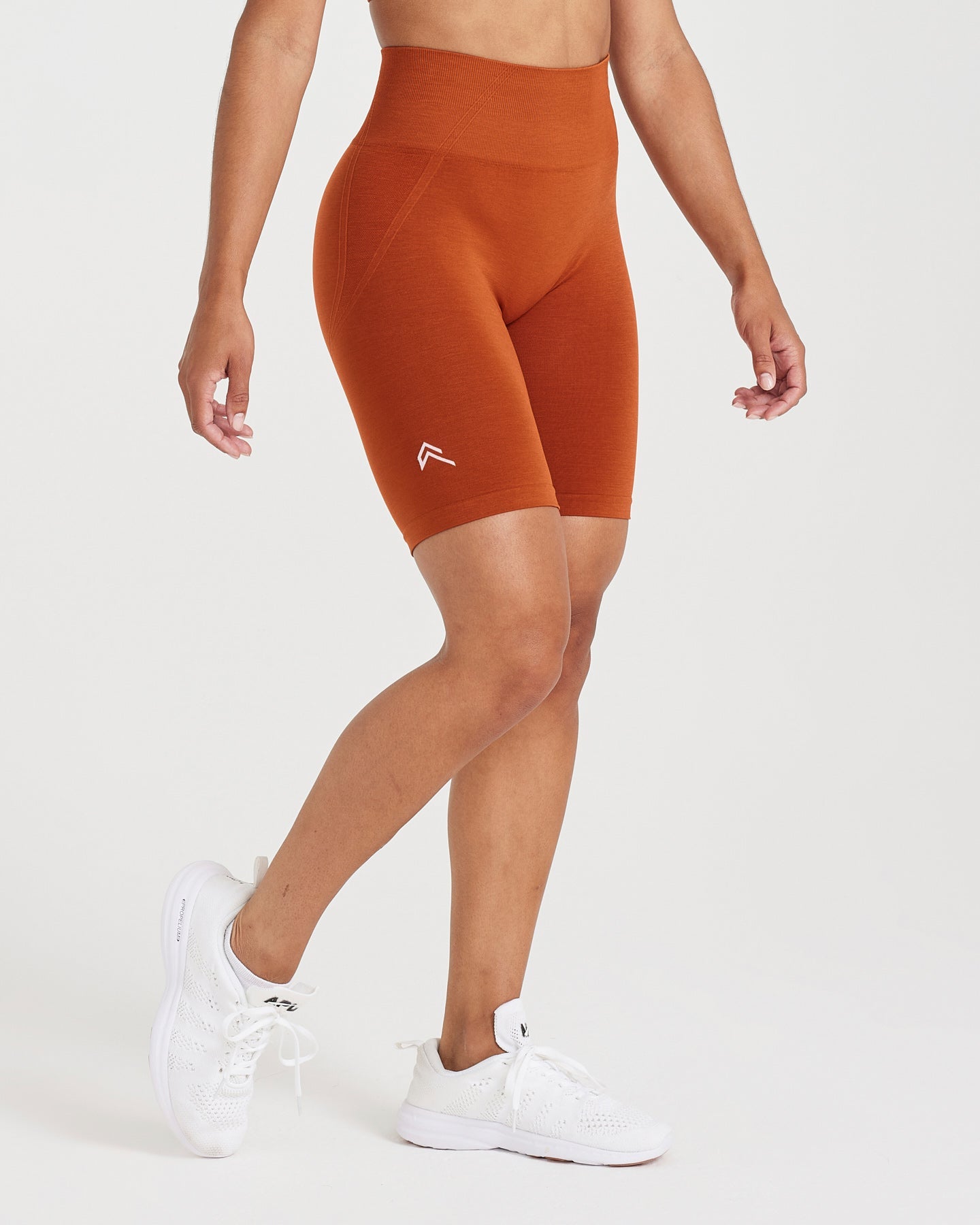 Effortless Seamless Cycling Shorts | Warm Copper