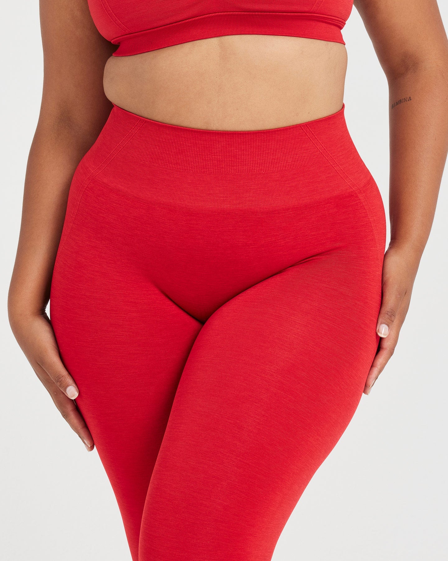 Effortless Seamless Leggings | Spicy Red