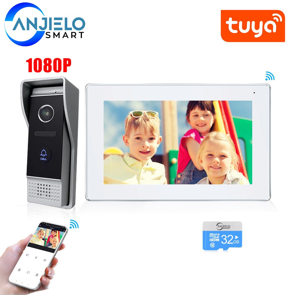 bizon zonsondergang krokodil Tuya smart home 7” WIFI Video Intercom for home indoor Monitor 4 wire –  Zhongshan Anjielo Smart Technology Co., Ltd