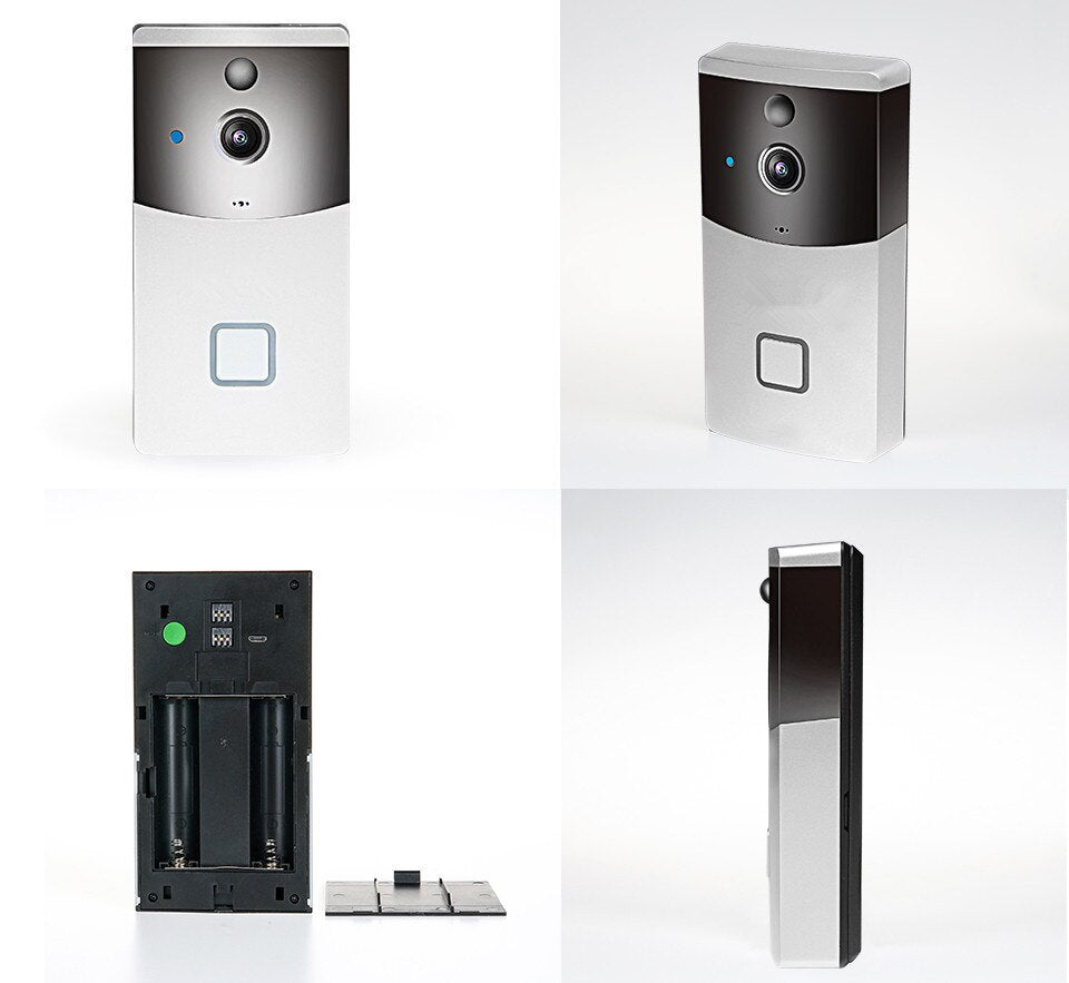 Anjielosmart Wireless Video Doorbell Camera with Motion Detection, 2-Way Audio, Night Vision, Weather Resistant with Tuya APP