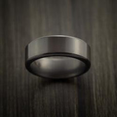 Black Diamond Men’s Wedding Band