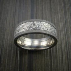 Meteorite Men’s Wedding Band