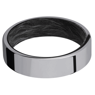 Tantalum Ring with Carbon Fiber Sleeve