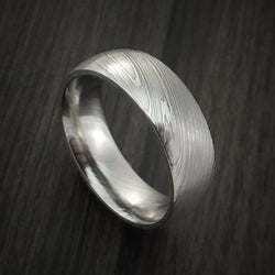 Damascus Steel Ring Pattern