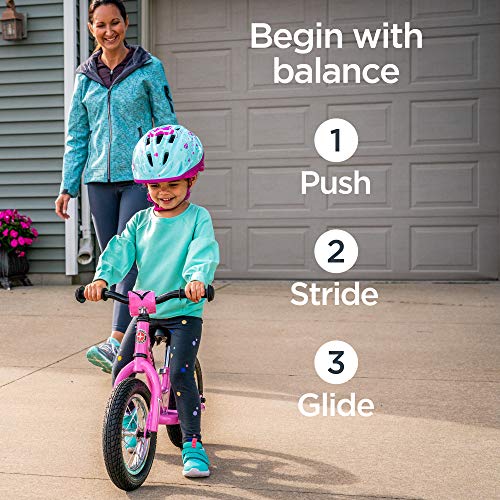 schwinn balance bike pink