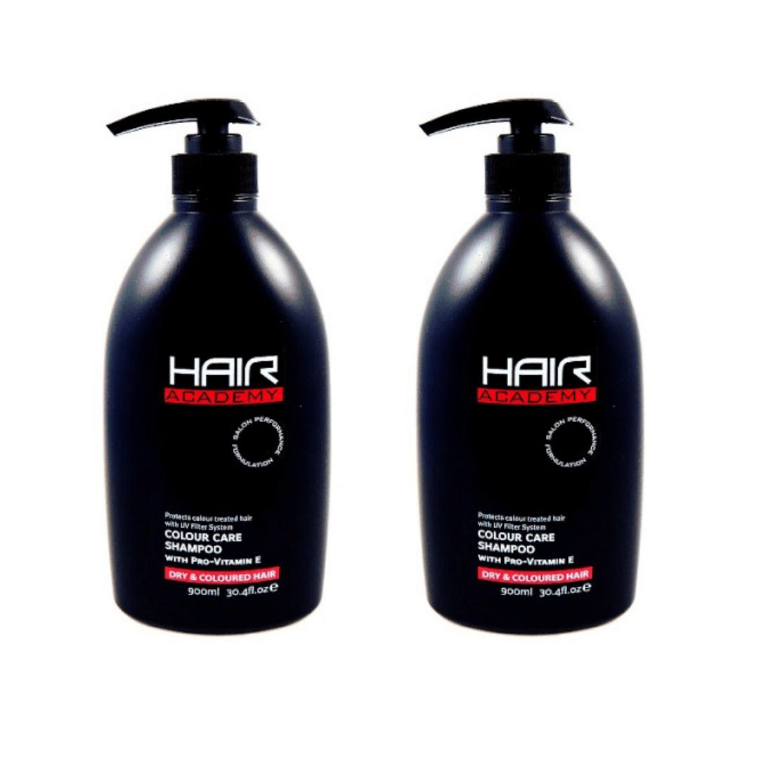 Hair Academy Colour Care Shampoo For Dry And Coloured Hair With Pump 3