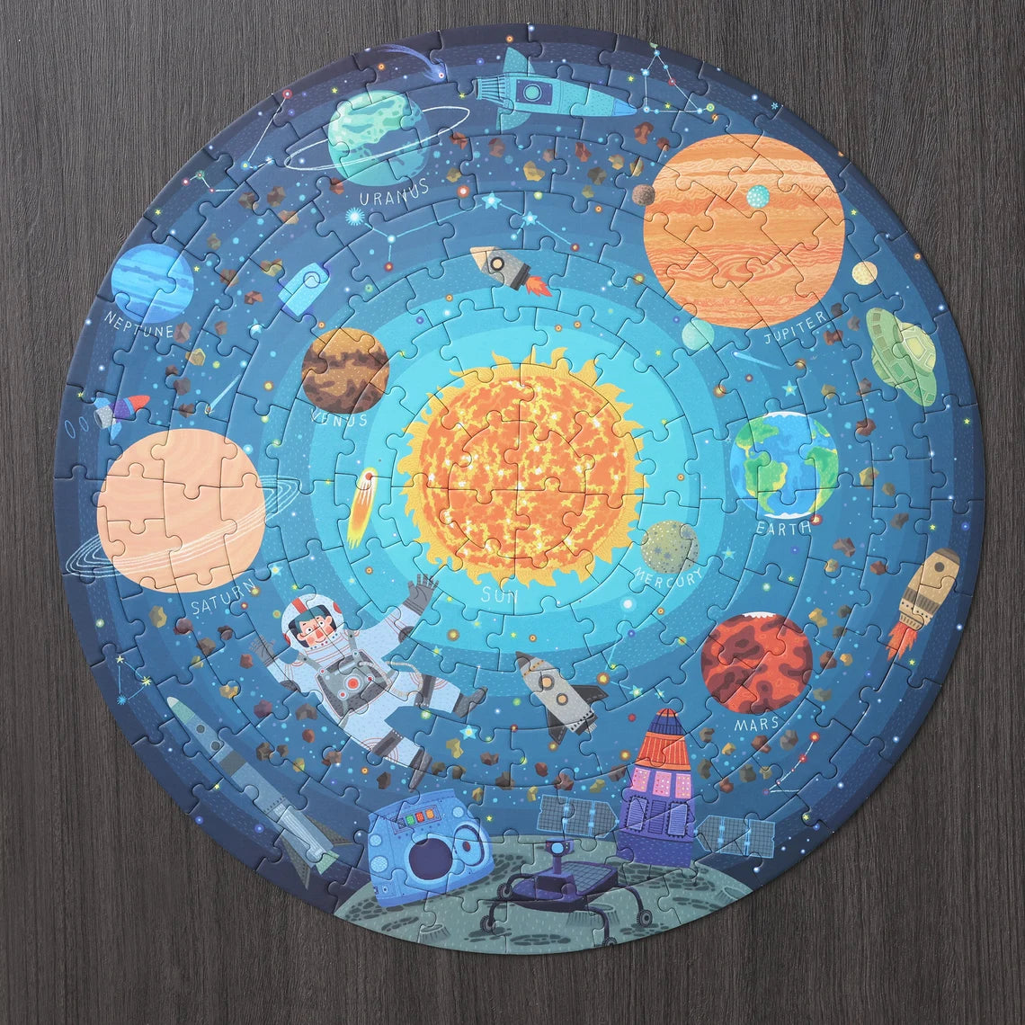 Space Solar System Jigsaw Puzzles(Gift Box 150 pieces)