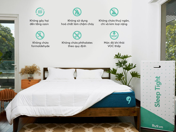 Nệm foam Ru9 đạt đầy đủ tiêu chuẩn kiểm định chất lượng CertiPUR-US