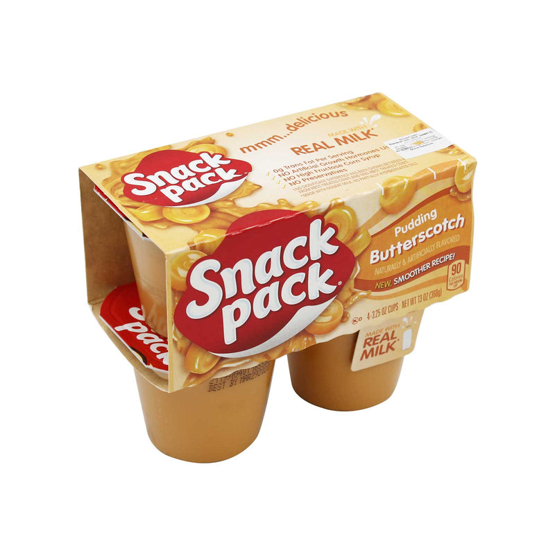 Snack Pack Butterscotch Pudding 368g x 4