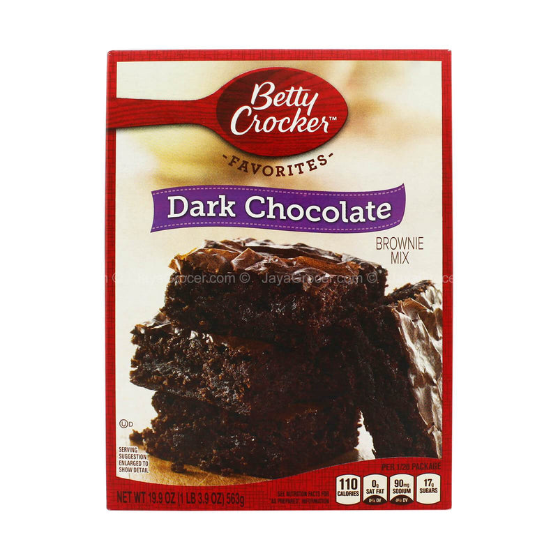 Betty Crocker Dark Chocolate Brownie Mix 563g