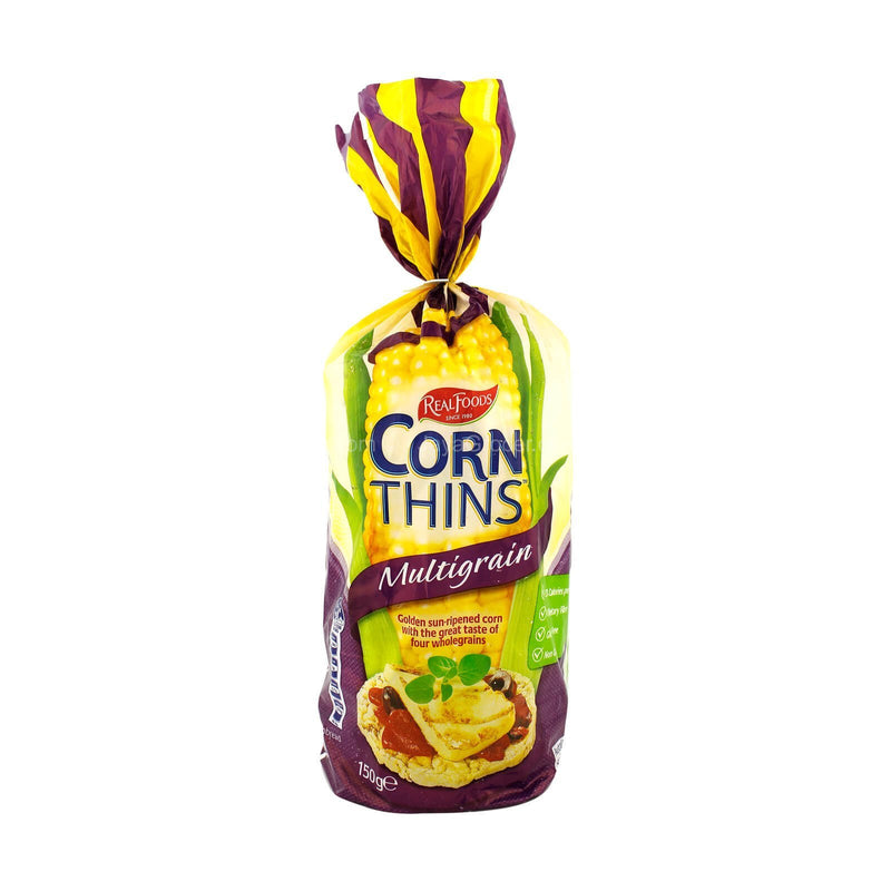 Real Foods Multigrain Corn Thins 150g