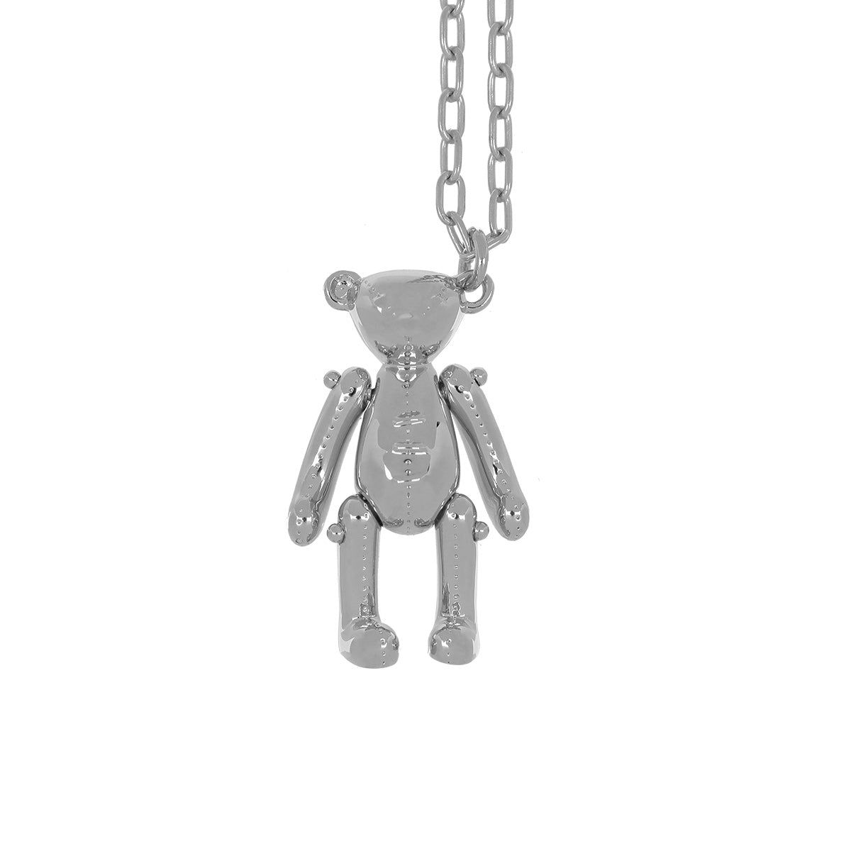 TEDDY BEAR CHARM NECKLACE