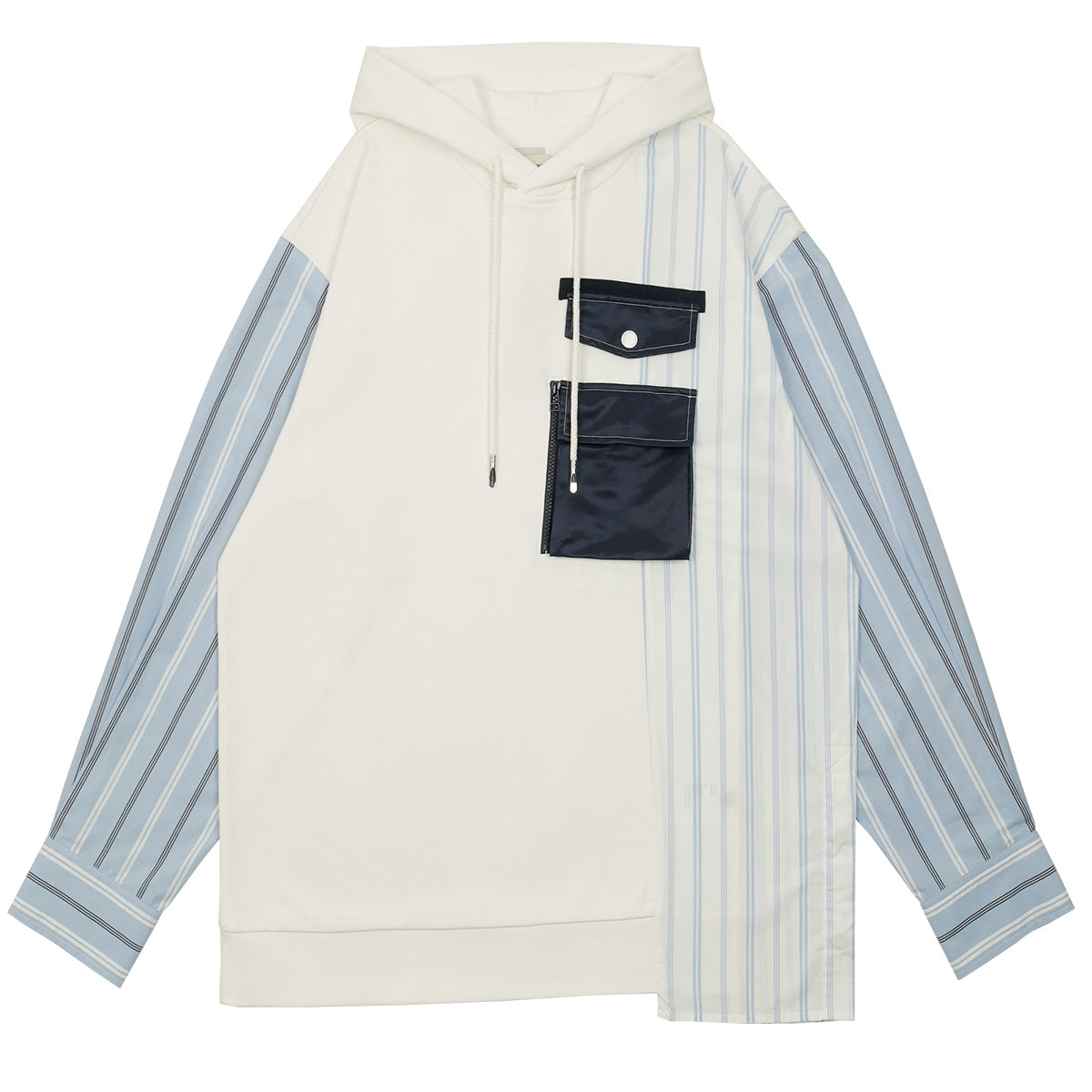 FenG CHen WANG (フェン・チェン・ワン) - JERSEY SHIRTING PANELLED