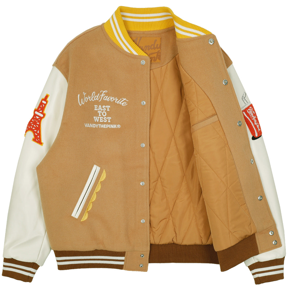 CHARR BURGER VARSITY JACKET