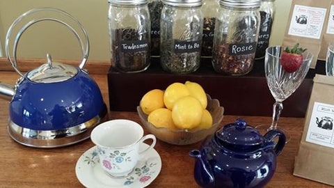 Enjoy tea for two with high-quality loose teas hot or iced from Tempest in a Teapot.