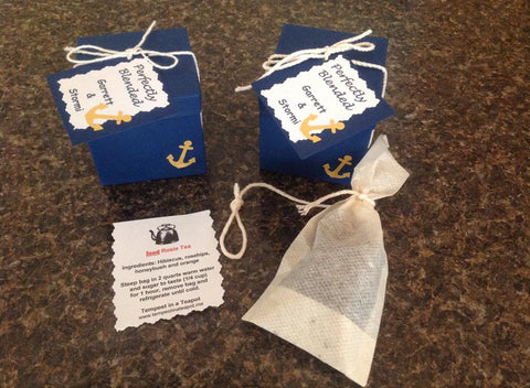 Personally packed tea is the perfect gift! Tempest in a Teapot all natural, high-quality, whole leaf loose teas