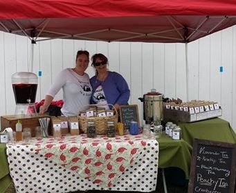 Meet the Tea Ladies Tammy and Becca at a market near you!