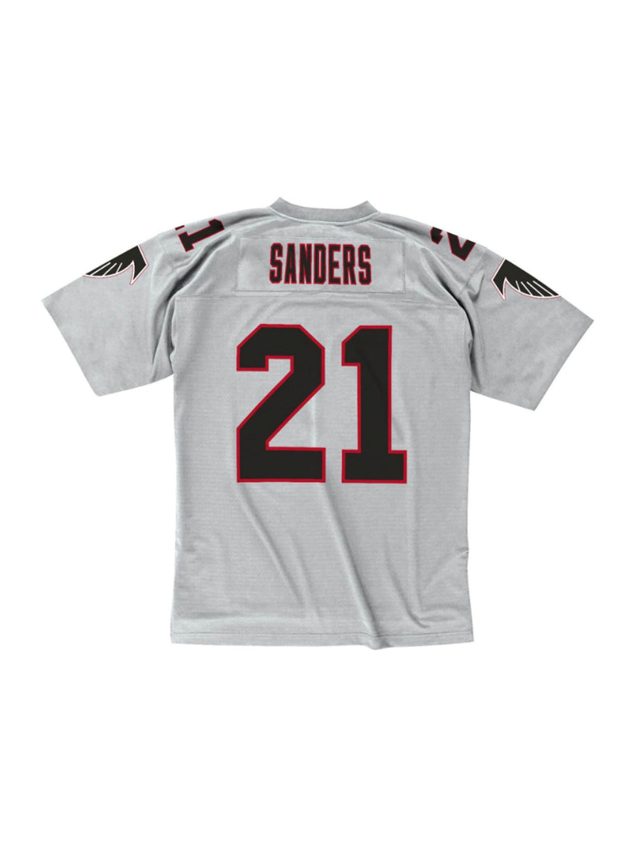 Youth Mitchell & Ness Deion Sanders Black Atlanta Falcons 1992 Legacy  Retired Player Jersey