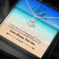 Mom Necklace - Necklace for Mom - Gift Necklace with Message Card Mom Beach from Son You Are My Anchor Necklace