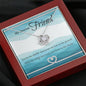 Friendship Necklace - Gift to Friend - Necklace for Friend - My Friend - Waves Stronger Together Knot Necklace