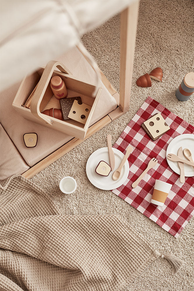 Matig wijn inhoudsopgave Houten Speelgoed Picknick Set | Kids Concept | Olive & Mint