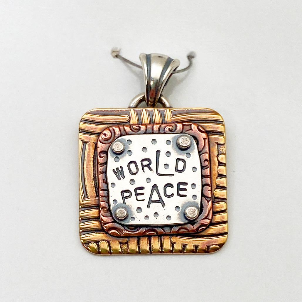 world peace pendant