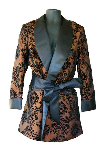 Flocking-Bronze Flowers Hef