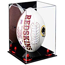 Better Acrylic Display Case Showcase Regulation Football Protect NFL Collectible Sports Memorabilia
