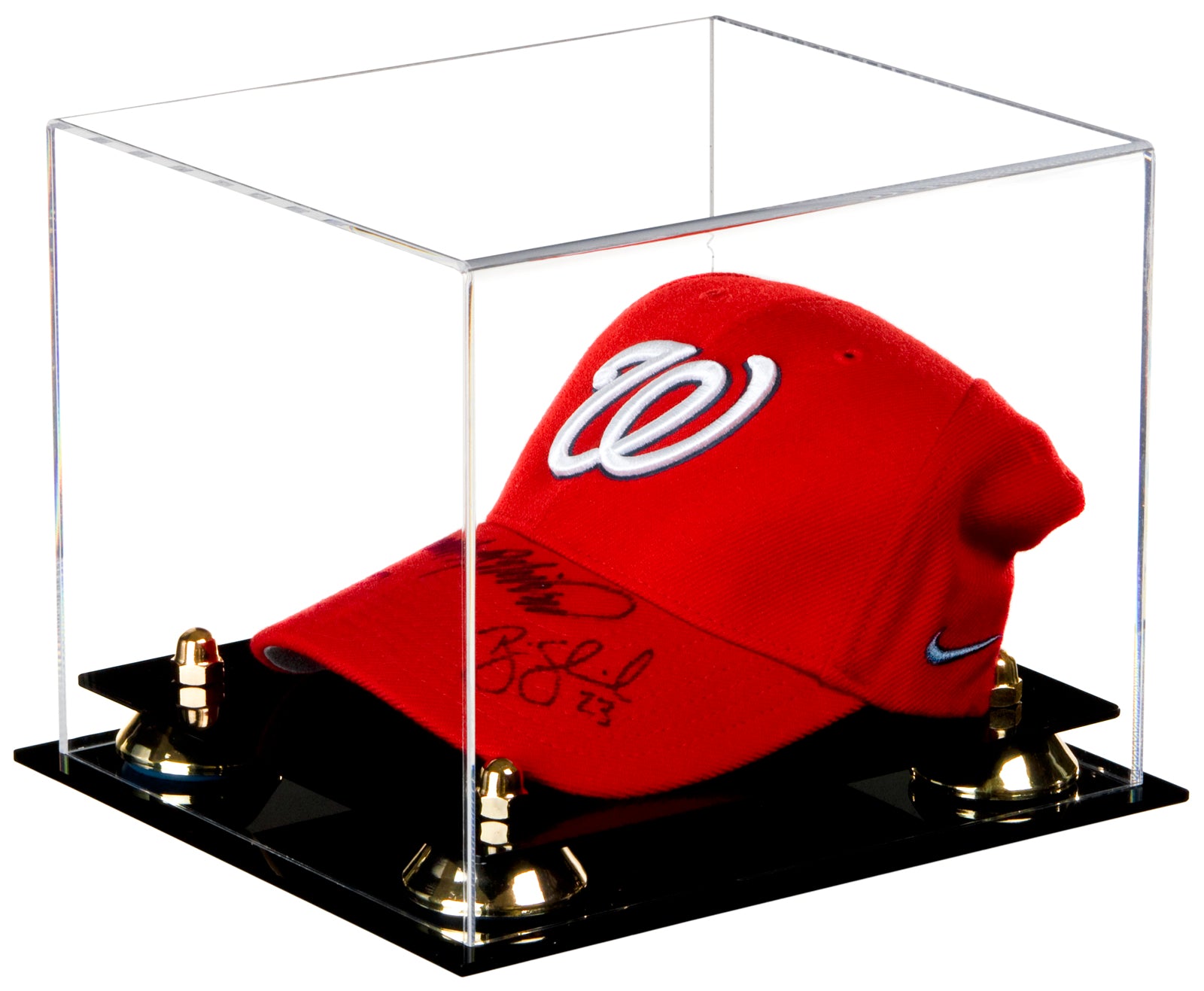 Clear Plastic Display Case for Baseball or Other Collectibles 3.75 Inches 