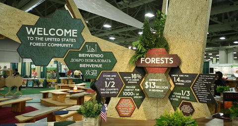 Booth Design Idea for Forest Service