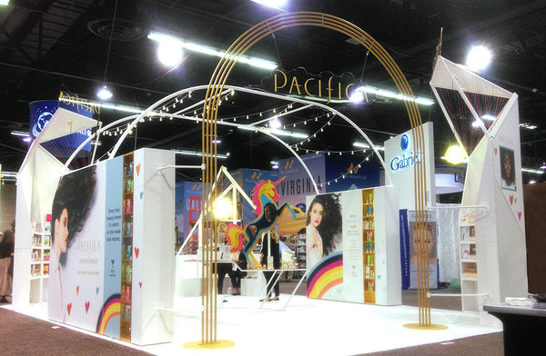 Pacifica Beauty Custom Tradeshow Booth Design for Natural Products Expo East