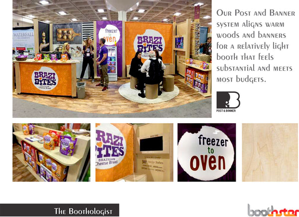 Post and Banner Tradeshow Booth Design Catalog
