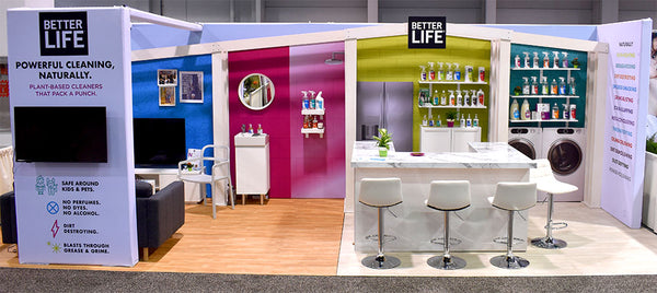 custom convention booth design for product demonstrations