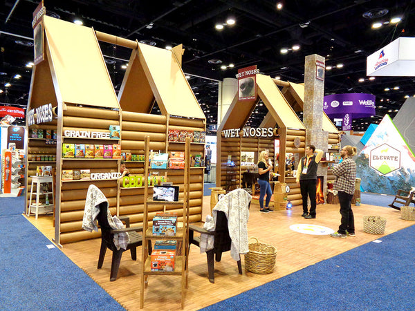 eyecatching tradeshow booths for the pet industry