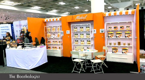 sustainable tradeshow booth design for Fancy Foods Show