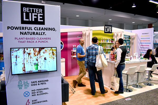 Custom tradeshow booth for product demonstrations