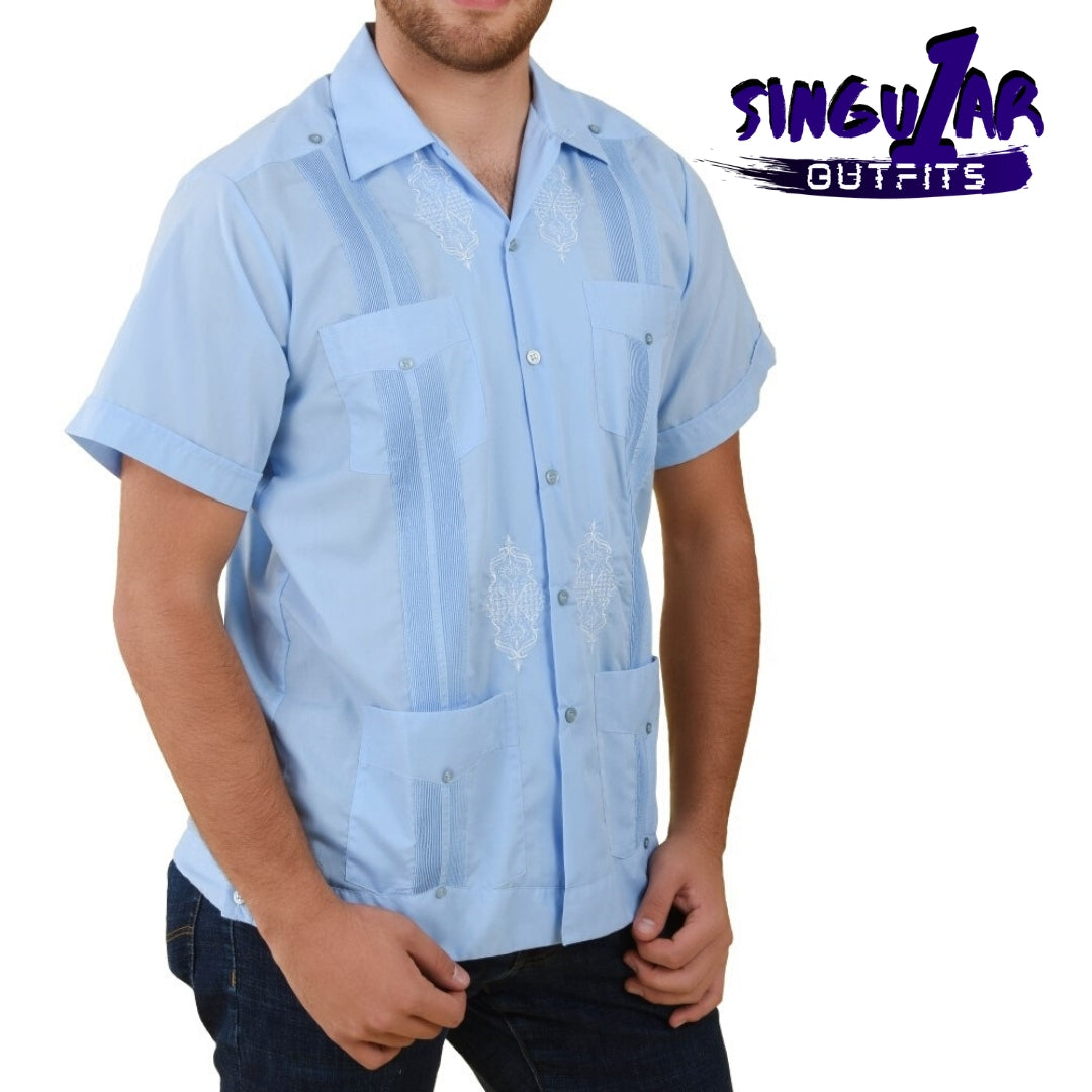 TM-78113 Camisa Guayabera de hombre Traditional Mexican Shirt Sin – Singular