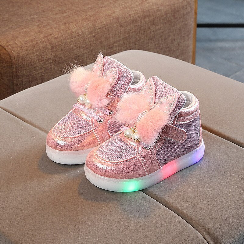 tenis infantil com led menina