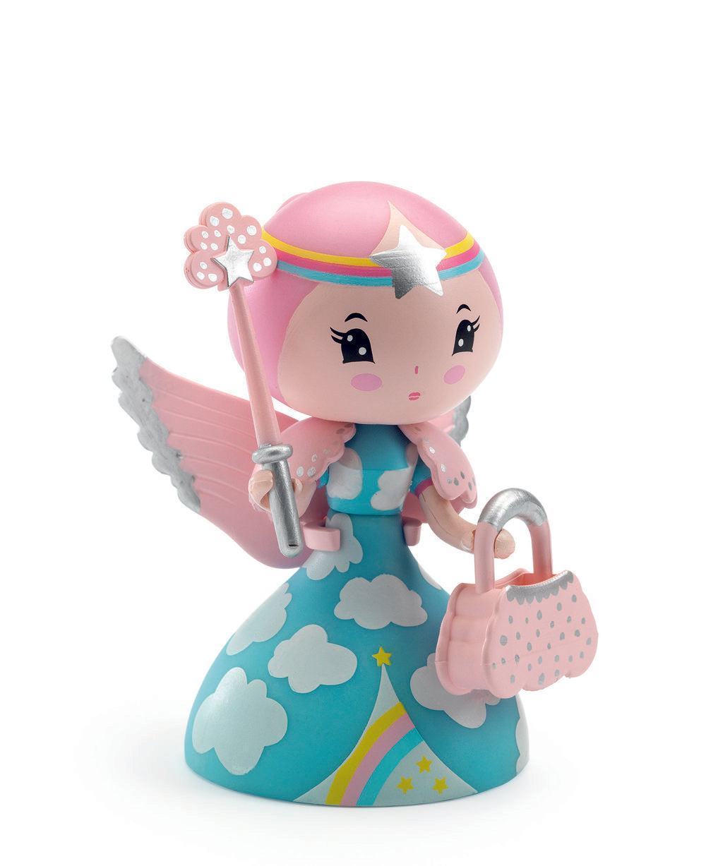 Djeco Arty Toys Princess Celesta Collectable Action Figure with Bag and Wand 