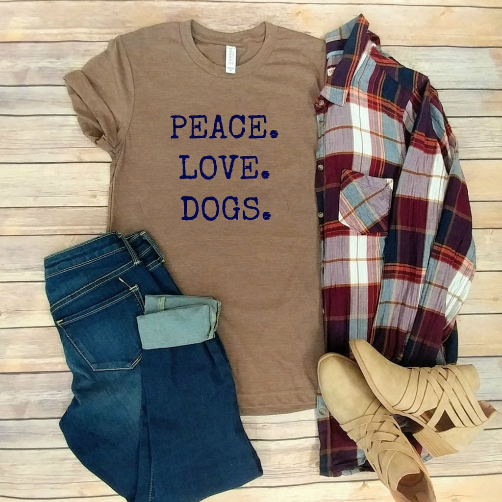 Peace. Love. Dogs.
