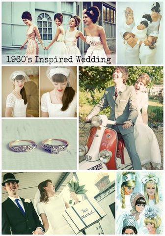 Vintage 1960's Wedding Inspiration