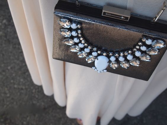 DIY Jeweled Clutch 