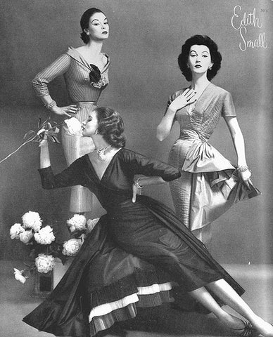 Dovima, Jean Patchett and other 1950's models